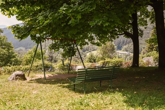 Altalena nel giardino