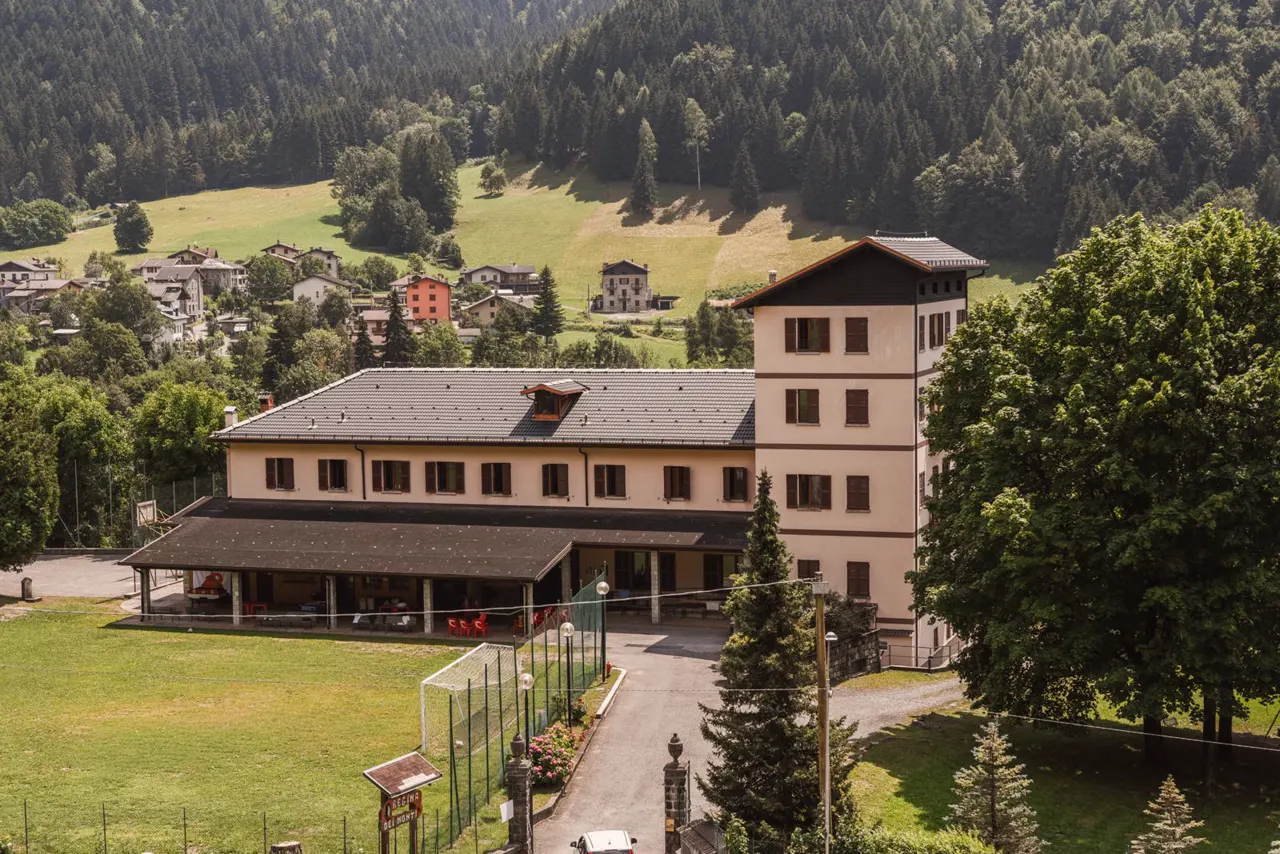 La casa nel paesaggio di Schilpario